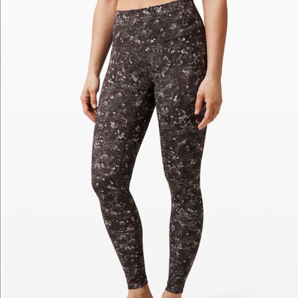 NEW!! Lululemon Wunder Under HR Tight 28” Flux